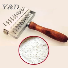 Сверхмощный Спайк нож из нержавеющей стали для выпечки Кондитерские роликовые иглы колесная пицца коммерческого класса тесто Docker