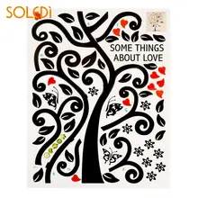 

Chic Photo Frame Tree Flower Mural Wall Sticker Home Decor Room Decals^