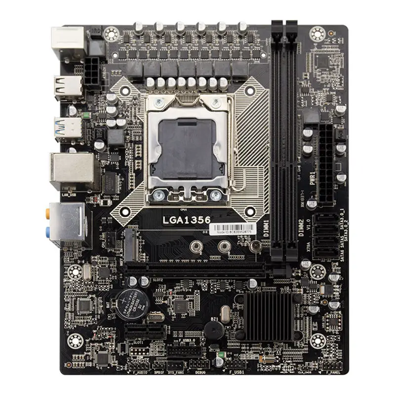 X79A Lga 1356 материнская плата Usb3.0 поддержка серверной памяти Reg Ecc и процессор Lga1356 Xeon