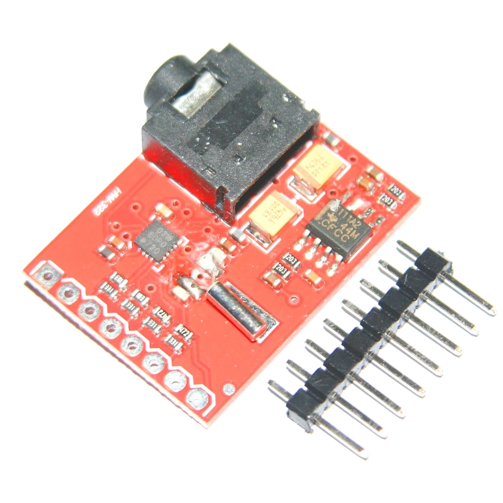 

Si4703 RDS FM Radio Tuner Evaluation Breakout Module AVR PIC ARM Radio Data Service Filtering Carrier Module