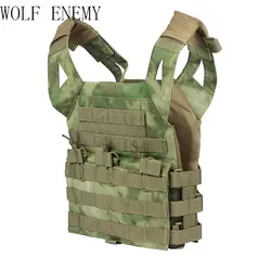 Airsoft Tactical детский жилет Molle Mini защитный детский жилет Детская безопасность детская одежда 1000D пластина Перевозчик жилет