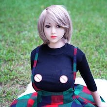Big big breast sex doll 158cm sexy girl 100% TPE and metal skeleton life size real doll for man