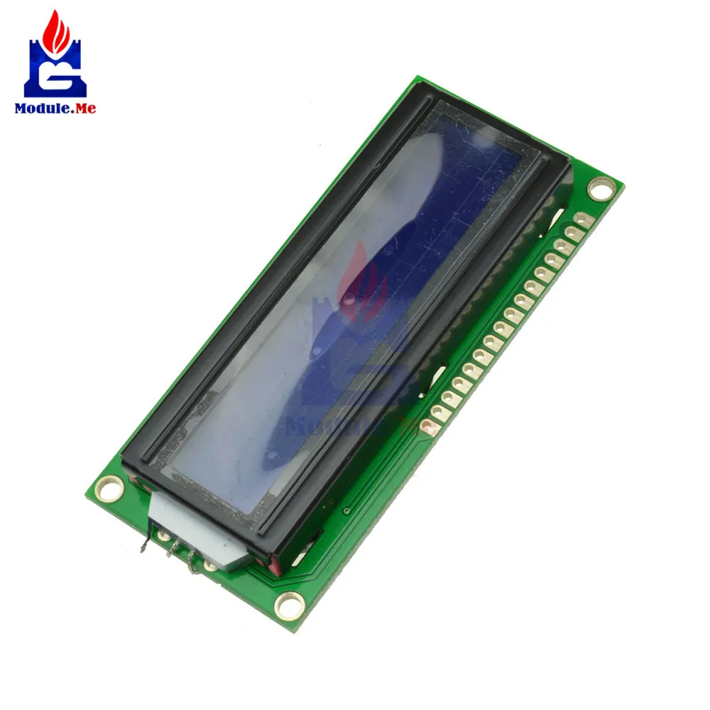 

Blue 1601 16X1 Character LCD Display Module LCM STN SPLC780D / KS0066 LED Backlight 16 Single Row Interface