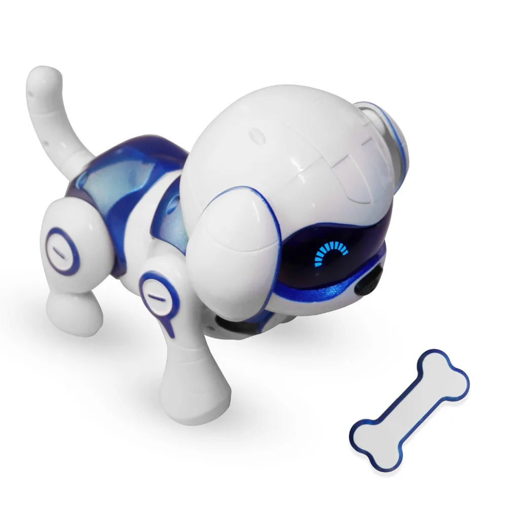 Электронная игрушка питомец собаки с музыкой пение танец ходьба Интеллектуальный механический инфракрасный зондирование умный робот собака игрушка животное подарок