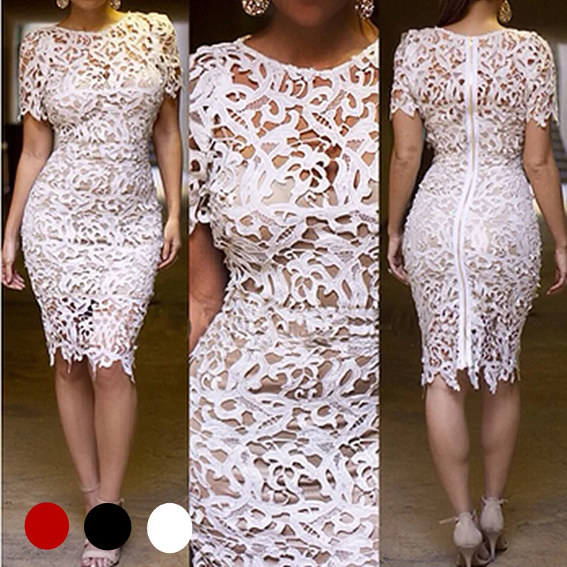 vestido de croche midi