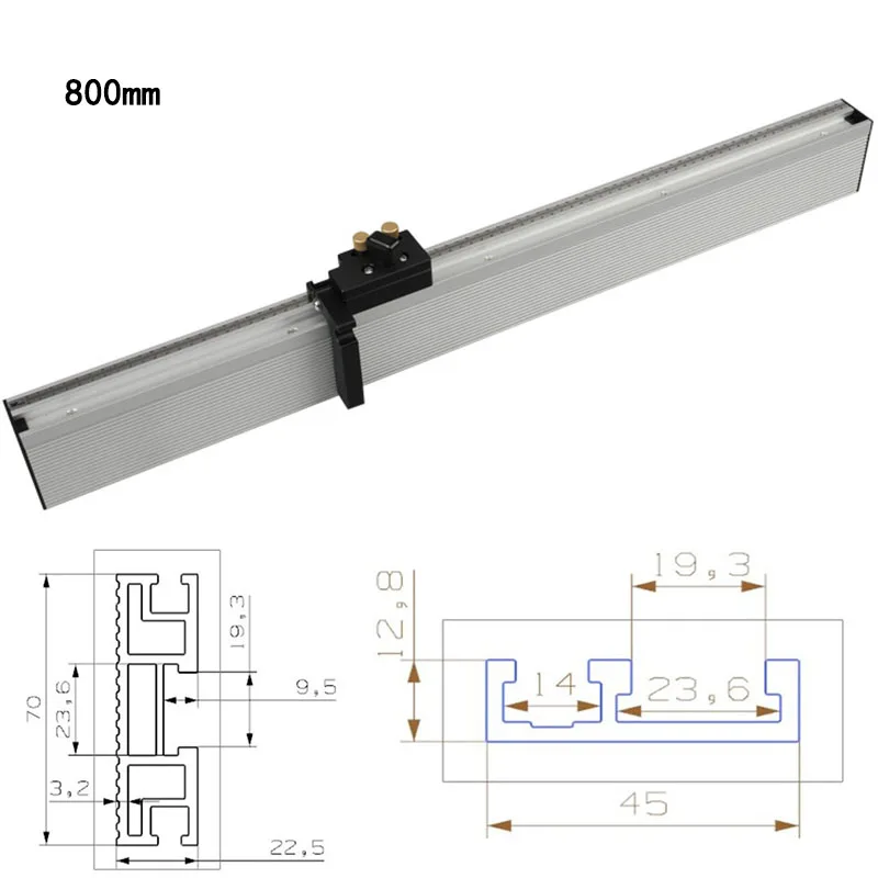 Miter Gauge Table Saw Router Angle Miter Gauge