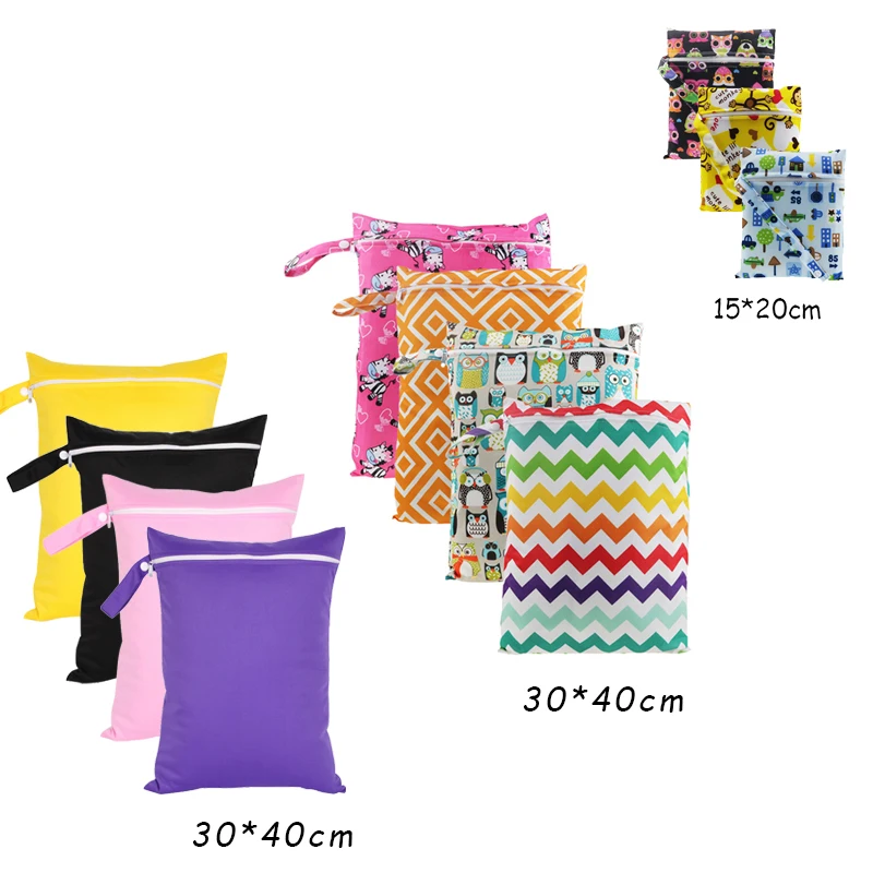 1Pc font b Baby b font Cloth Diaper Wet Dry Bag Pouch For Nursing Pads Menstrual