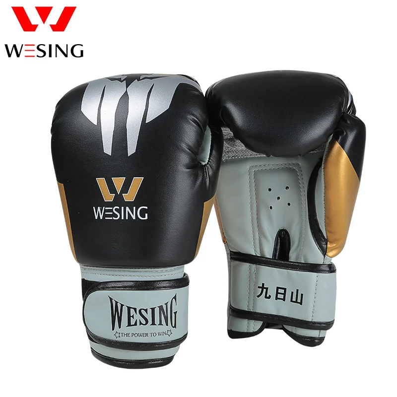 Wesing боксерские перчатки из искусственной кожи Muay Thai Boxeo Fight mma Sandbag тренировочные