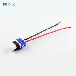 FSYLX Керамика Socket 9006 HB4 светодиодный разъем адаптера 9006 HB4 гнездо держатель Керамика s автомобиля светодиодный туман лампы держатели