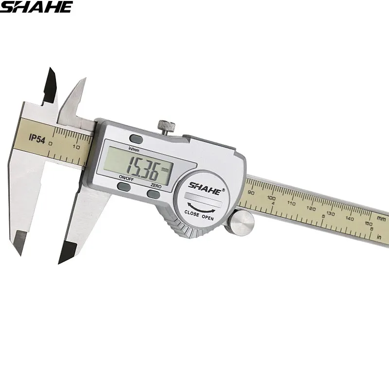 

shahe 6-Inch 150mm Stainless Steel Electronic Digital Vernier Caliper Micrometer Measuring & Gauging Tools Vernier Caliper
