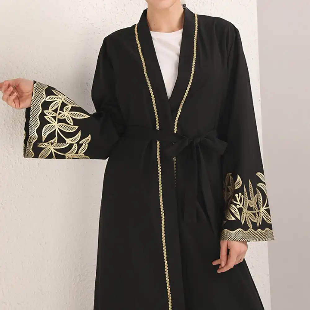 Burqa embroidery designs Clearance