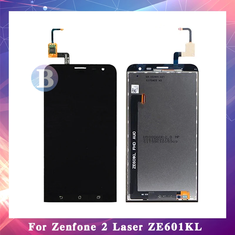 

6.0'' For ASUS Zenfone 2 Laser ZE601KL Z011D LCD Display Screen With Touch Screen Digitizer Assembly High Quality