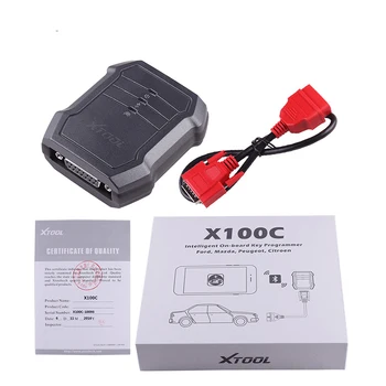 

Original XTOOL X100C Auto Key Programmer Function Greater than F102 F108 X100 C for iOS and Android DHL FREE Shipping