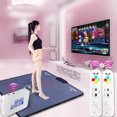

HD Non-Slip Foot massage Wireless Dance Pads Dancer Blanket Fitness Equipment Revolution Foot Print Mat for PC and TV