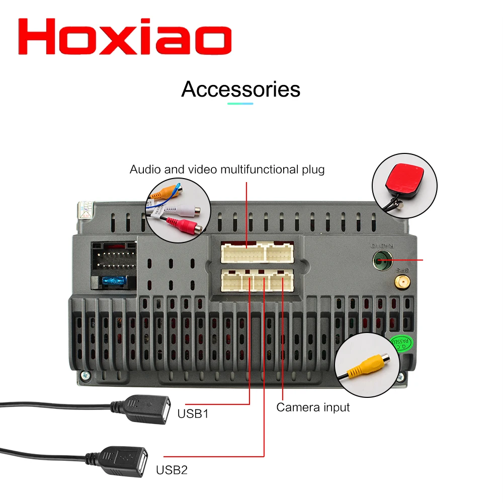 2 DIN Android автомобильное радио стерео GPS навигация Bluetooth USB SD без dvd Din сенсорный