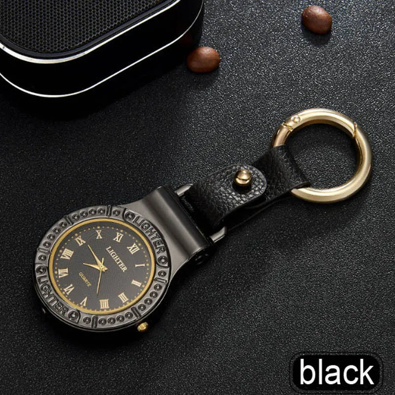 

Multifunctional watch USB cigarette lighter flashlight