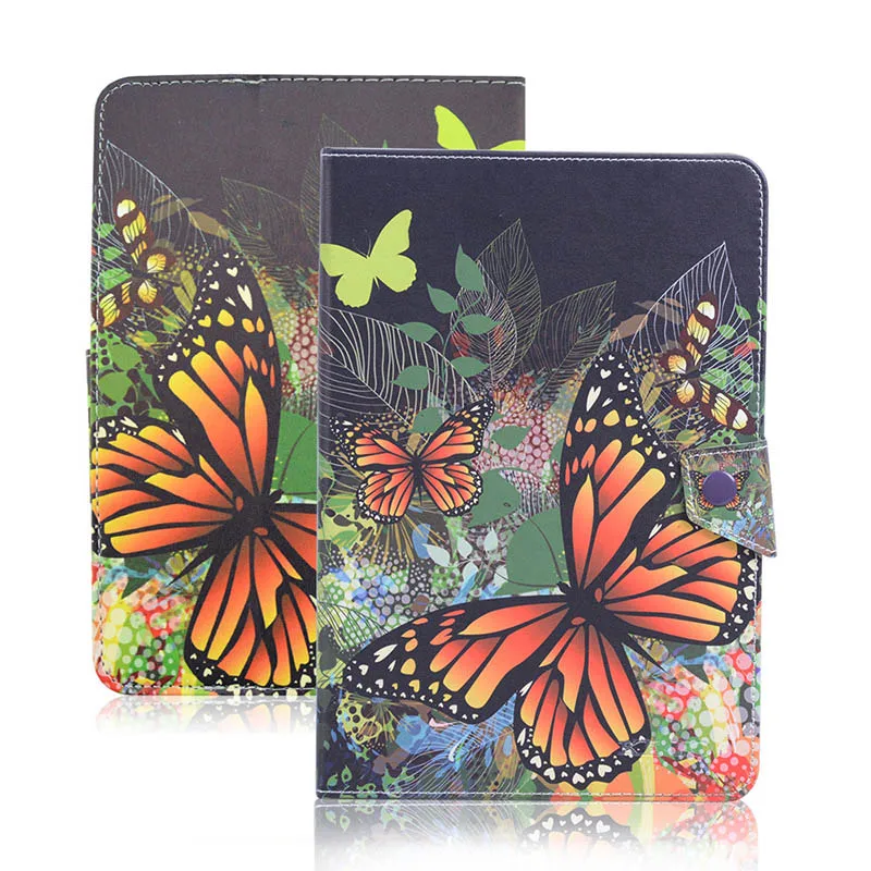 

Kefo PU Leather Skin Stand Case Cover For DNS AirTab M75t For LG G PAD 7.0 v40 7 Inch Universal Tablet Cases+3 gifts