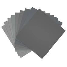 18 Pcs 9x11 Inch High Grit Wet And Dry Sandpaper Assortment 400 600 800 1000 1500 2000 3000 5000 7000 Sanding Paper Sheets For
