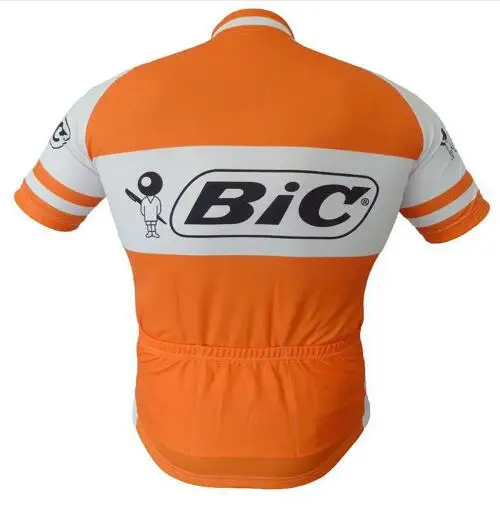 NEW Mens summer cycling jerseys short sleeve classic orange cycling clothing bicycle wear Short Maillot Roupa Ropa Ciclismo