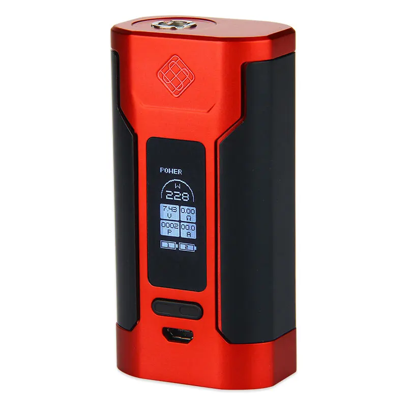 Горячее предложение, WISMEC Sinuous P228 Predator 228 TC, мод, электронная сигарета, Vape мод для электронной сигареты Elabo, электронная сигарета, vape мод - Цвет: Красный