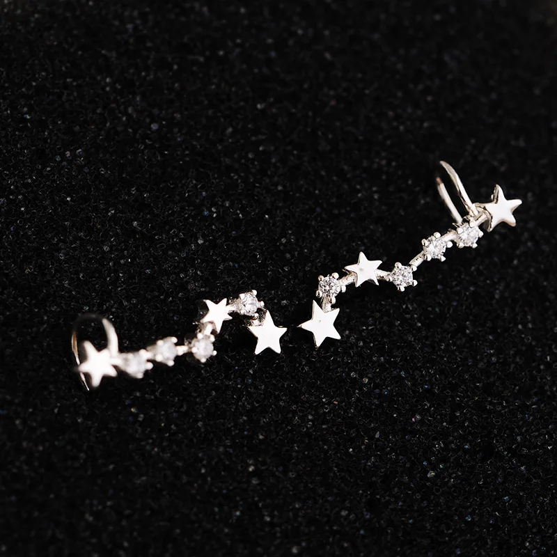 925 пробы Серьги гвоздики sv star женские серьги в Корейском стиле подарок|earrings