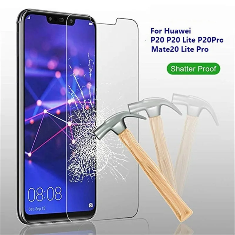 Закаленное стекло для Huawei P30 P10 P20 Lite Защитное P Smart 2019 P9 P8 Glas Защитная пленка