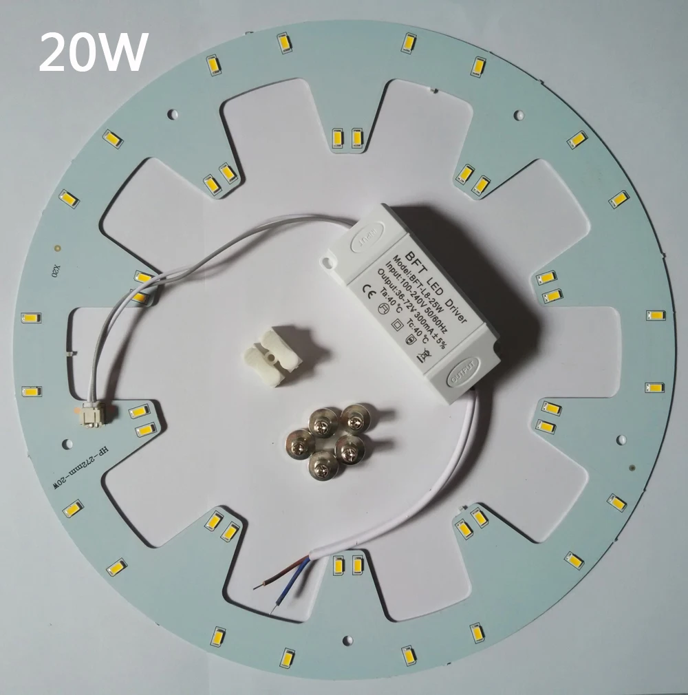 Led ceiling lamp retrofit lamp panel Led lamp plate tooth profile 5730 patch refit lamp tube