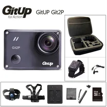 Original GitUP Git2P Action Camera 2K Wifi Sports DV PRO Full HD 1080P 30m Waterproof mini Camcorder 1.5 inch Novatek 96660 Cam