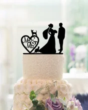 Wedding Decoration Monogram Cake Toppers Anniversaire Acrylic Cake Toppers For Weddings Custom Mr And Mrs Wedding Cake Toppers