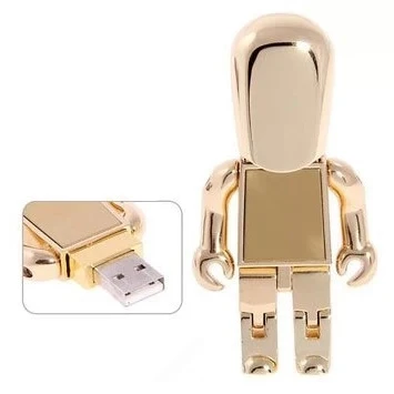 Высокая скорость 16 ГБ 32 64 Usb флэш накопитель 3 0 Металлический Робот Pendrive 512 карта