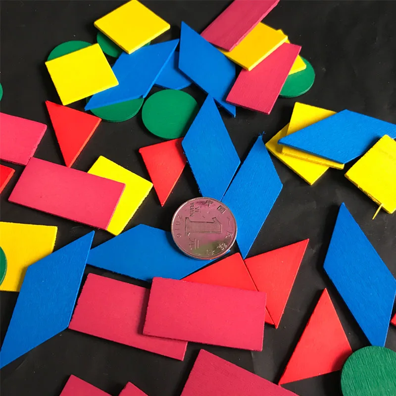 

Hot Figure Arithmetic Baby Math Circular Color Wooden Toys Mathematical Geometry Wood Chip Montessori Educational Toy for Kids