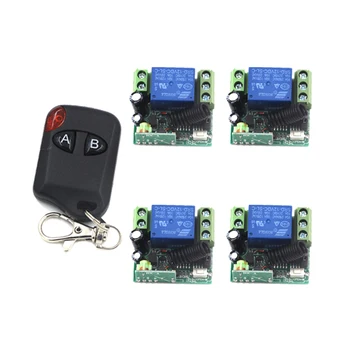 

MITI-New 12V 1CH 433MHz Learning Code Receiver Module + Digital Wireless Remote Control Switches SKU: 5351
