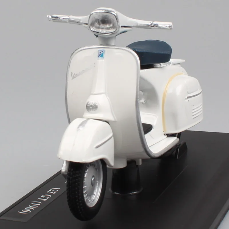 Childs мини 1:18 весы maisto Piaggio Vespa 125 GT 1966 скутер мотоцикл литые автомобили мотоцикл игрушки модели для коллекционных