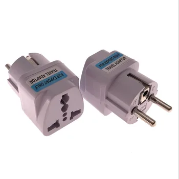 

Europe Italy Swiss Male Plug To Universal US plug Taiwan Japan Australia Female Plug Travel AC Power Adapter Connector 10A 250V