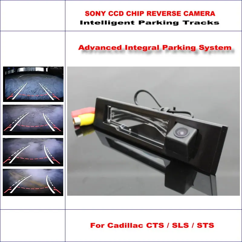 Автомобильная резервная задний Реверс Камера для Cadillac CTS 2008-/SLS 2010-/STS 2007-2013/HD умная камера для парковки