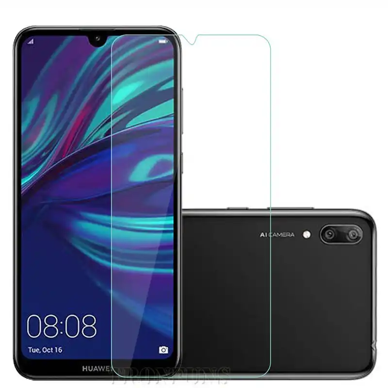 Закаленное 9H стекло защита экрана для Huawei Y5 Y6 Y7 Prime Pro Y9 2019 8A 8S 10 Lite 10i защитная