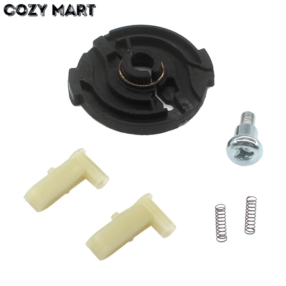 

Recoil Pull Start Starter Rebuld Pawl Kit for BRIGGS&STRATTON 5.0HP 6HP FIX FRICTION PLATE PAWLS SCREW SPRING RING RETAINER
