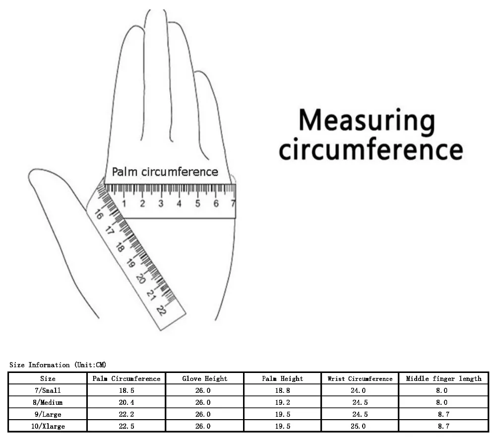 Glove Size-WG-5281