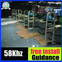 Высокий датчик одежды AM EAS системы розничной безопасности Противоугонная система 2 шт