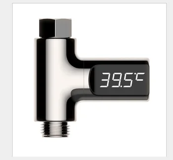 

Bath water Thermometer visual thermometer Water flow generate electricity shower temperature indicator