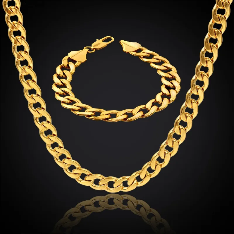 Bracelet D'identité Pour Homme En Argent, Chaîne à Maillons Cubains