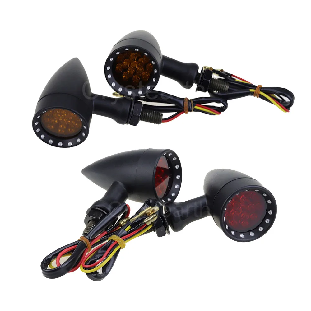 Мотоцикл 10 мм LED поворотники Индикатор лампа универсальная для Honda CBR1000RRR CBR600RR CBR