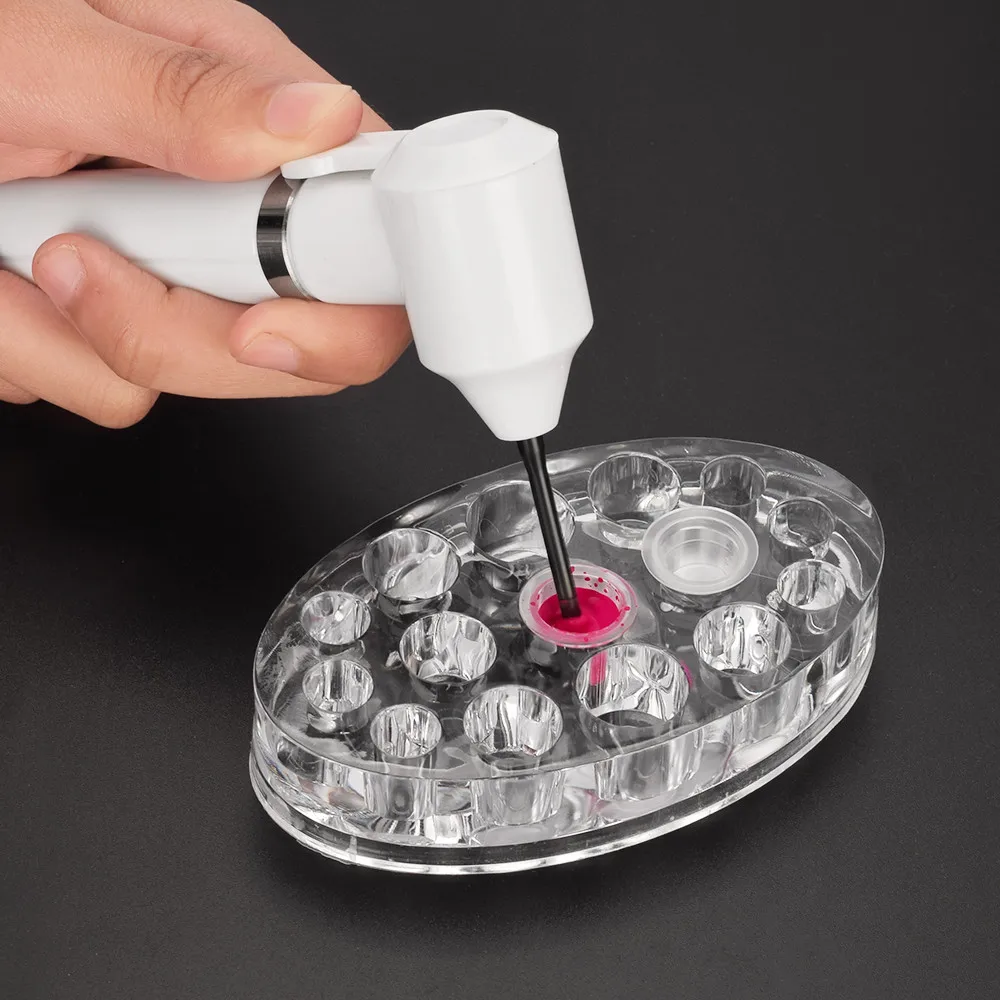 Электрический миксер пигментных чернил для татуировок 1 шт. Миксер с 5 насадками