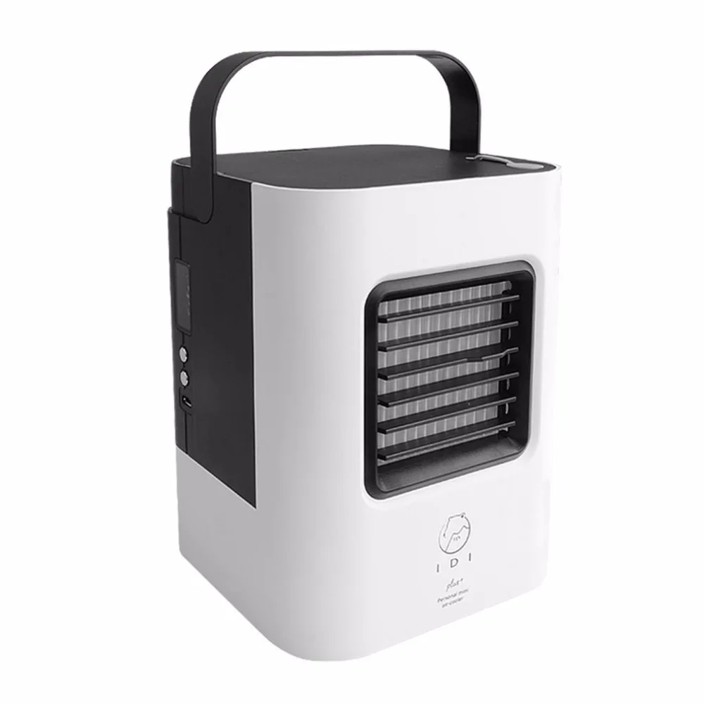 

Portable Bladeless Fan Mini Home Office Air Conditioner Fantastic Cool Mini Air Conditioning Fan Negative Ion Air Cleaner