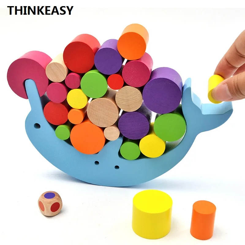 

ThinkEasy Iceberg Pile Up Balancing Game Balance Interactive Table Game Children Family Educational Kids Desk Toys