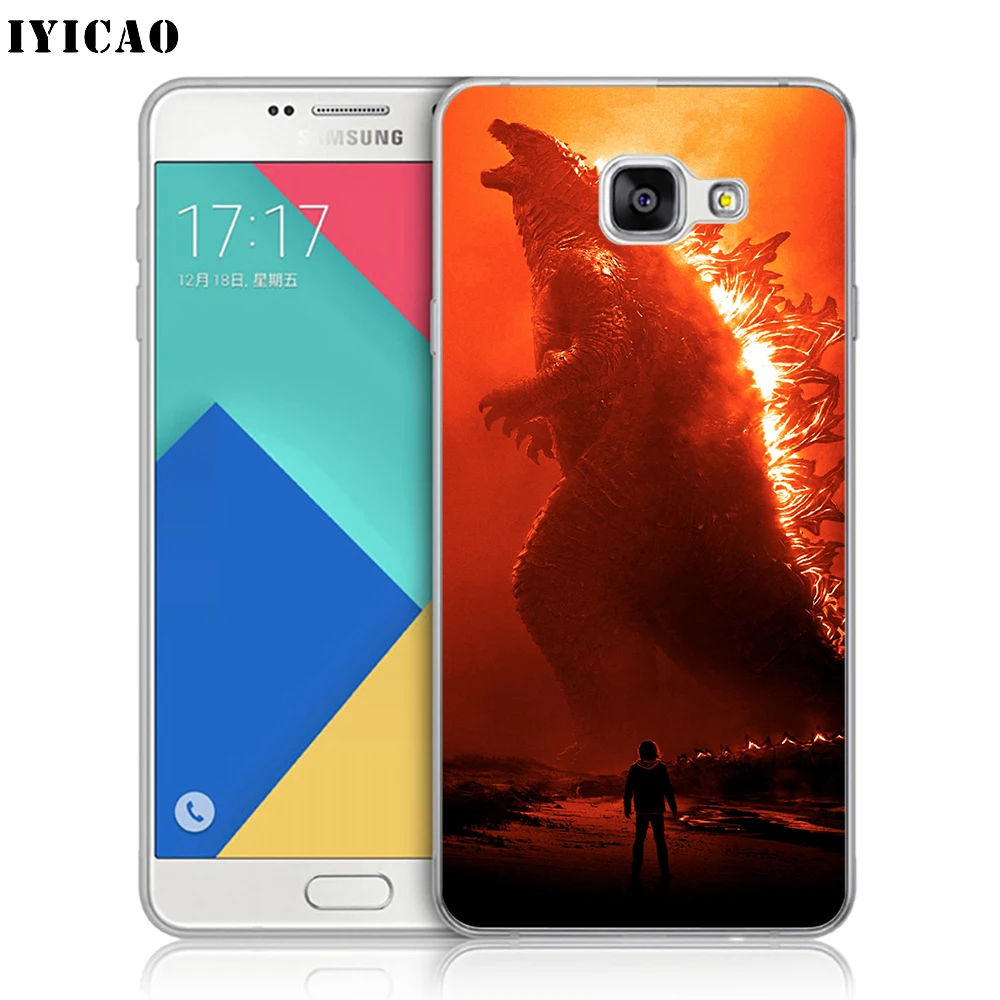 IYICAO Годзилла 2 фильм Мягкий силиконовый чехол для телефона samsung A10 A30 A40 A50 A70 M10 M20 M30
