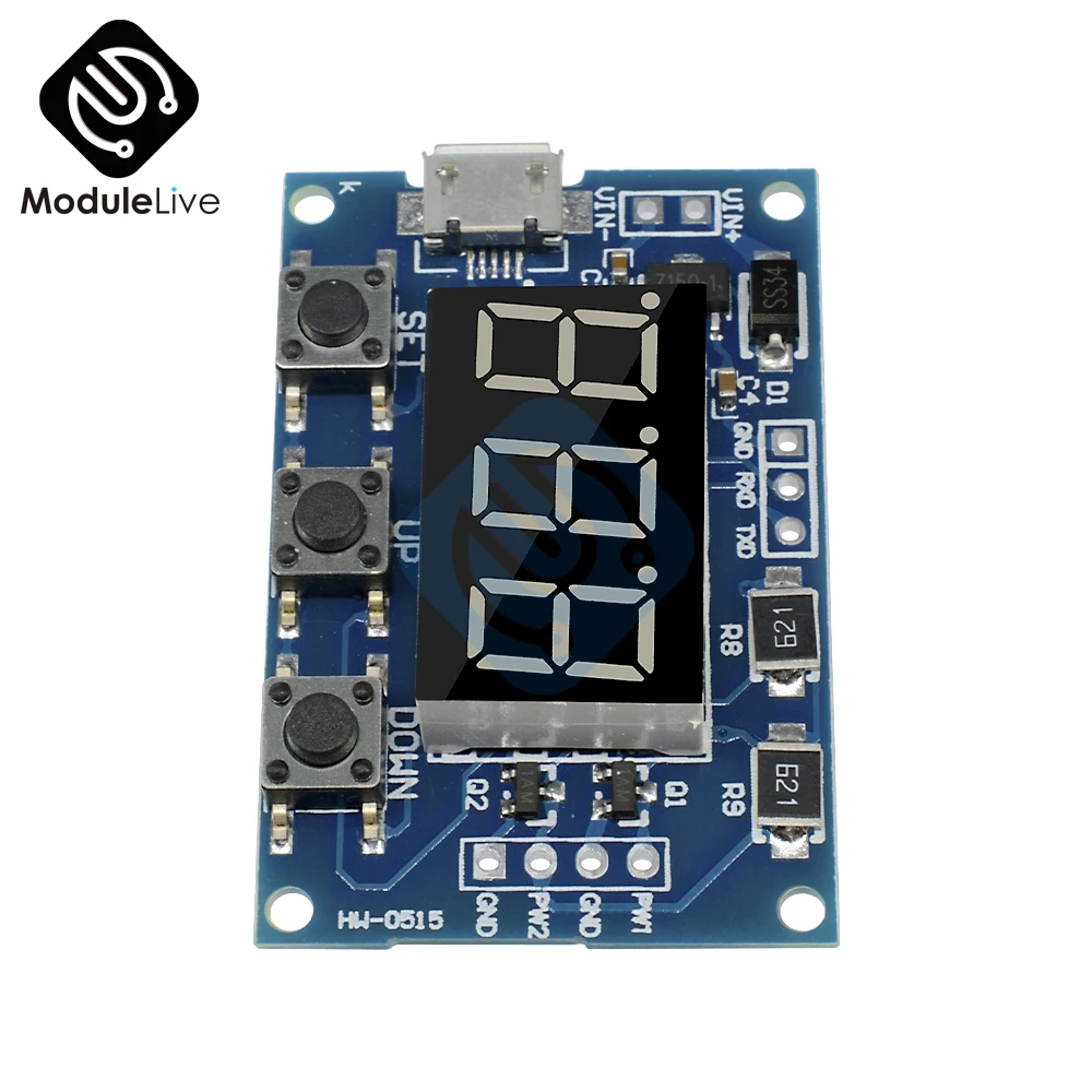 Постоянный ток 5 30 в Micro USB В независимая мощность двухканальная цифровая