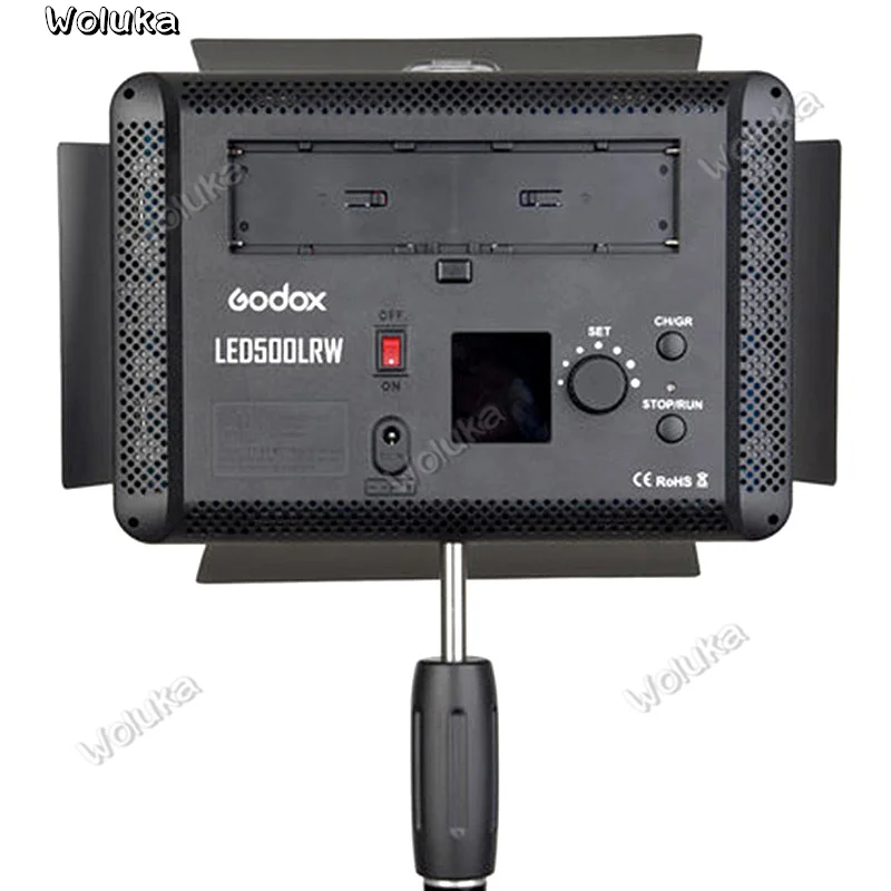 Godox LED500LRW камеры лампа заполняющего света micro головка для видеосъемки светильники постоянный свет фотографическое освещение CD50 T03