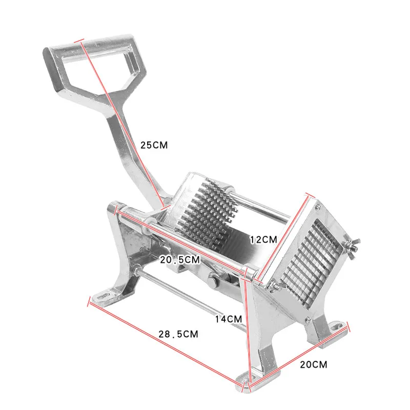 Сплав сталь Французский дом кухня жарки жареная картошка, чипсы полосы резки резак машина производитель инструменты для картофеля