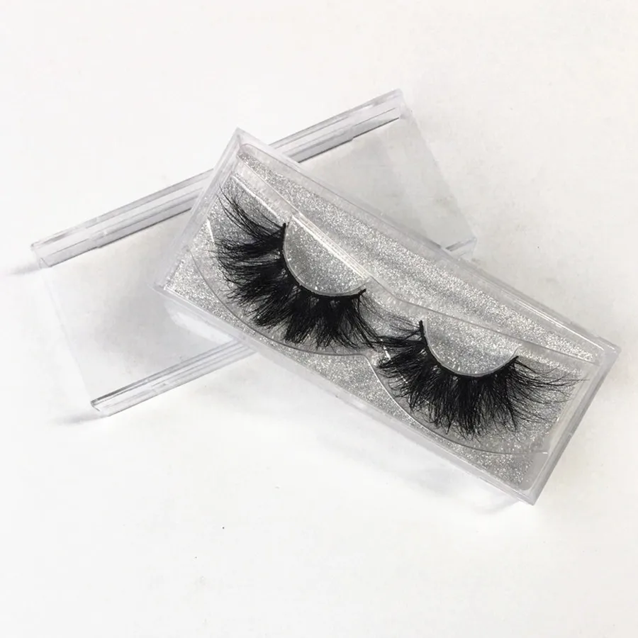 

Long False Eyelashes 25mm Lashes Makeup 100% 3d Mink Lashes Fluffy Faux Cils Natural Fake Eyelashes False Lashes Wispy